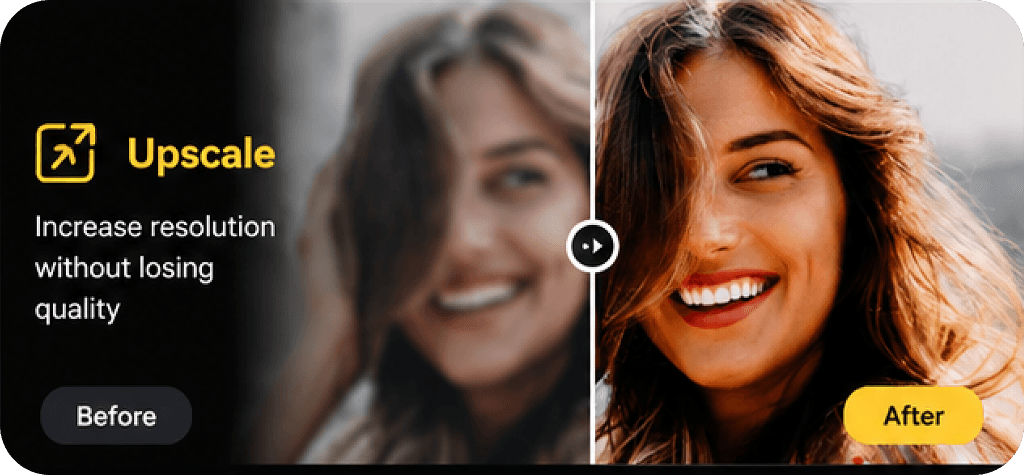 4x photo upscaling